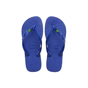 Chinelo Havaianas Brasil Light Azul Naval - 39/40