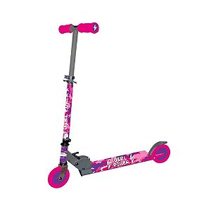 Patinete Infantil Multikids Girl Power Dobrável BR1631