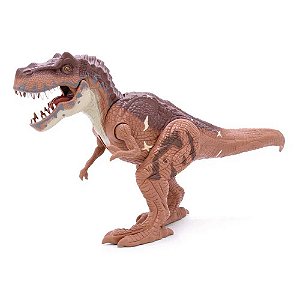 Dinossauro T-Rex Jurassic Fun C/ Luz e Som Multikids BR1465