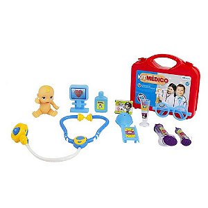 Brinquedo Kit Médico 12 Peças Etitoys BQ-036