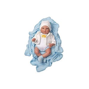 Boneco Bebê Mini Reborn Menino Baby Brink Ref.1262