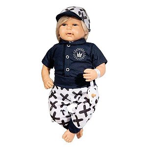 Boneco Elegance Luxo Vinny Baby Brink Ref.1315