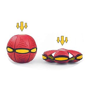 Brinquedo Disco Ball Esportivo Polibrinq BESP011 - Vermelho