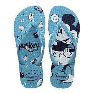 Chinelo Havaianas Top Disney Azul Tranquilidade - 27/28