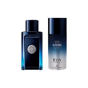 Kit Antonio Banderas The Icon Perfume 100ml + Desodorante 150ml