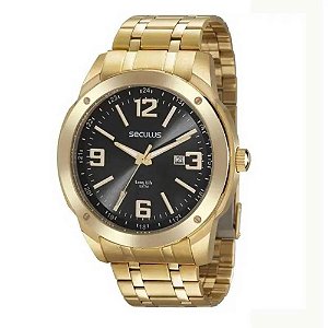 Relógio Masculino Seculus Análogico 20994GPSVDA1 - Dourado