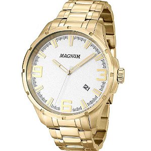 Relógio Masculino Magnum Analogico MA34352H - Dourado