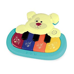 Teclado Music Pets Tateti Calesita Ref.227 Cachorro Amarelo