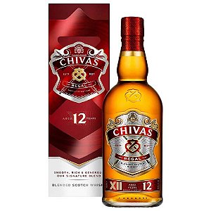 Whisky Escocês Chivas Regal 12 Anos - 750ml