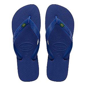 Chinelo Havaianas Brasil Marinho - 41/42