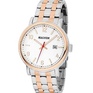 Relógio Masculino Magnum Prata MA35155T - A Suissa