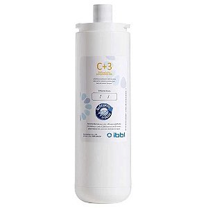 Refil Para Purificador de Água IBBL Refil C+3 Branco