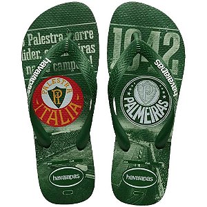 Chinelo Havaianas Top Times Palmeiras Amazônia - 41/42