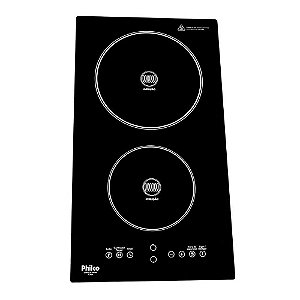 Cooktop de Indução Philco 2 Bocas PCT02P 3500W Preto 220V