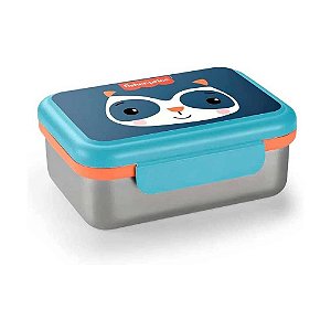 Pote Para Alimentos Fisher Price Bento Box Inox BB1092 Azul