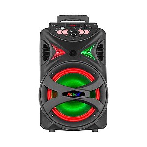 Caixa de Som Amplificada Amvox Bluetooth 250W RMS ACA255 HIT