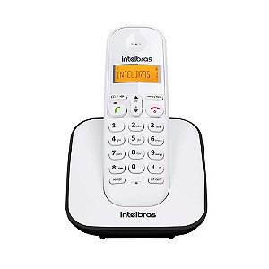 Telefone Sem Fio Digital Intelbras TS3110 - Branco e Preto