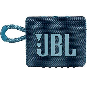 Caixa de Som Portátil JBL GO3 Bluetooth IP67 4.2W - Azul