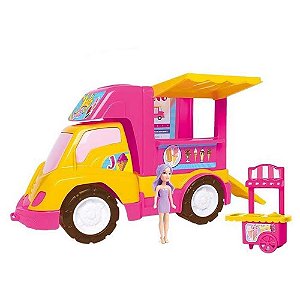 Brinquedo Carro Sorveteria Da Judy Food Truck Ref.0139