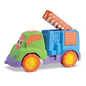 Brinquedo Caminhão Tchuco Baby Bombeiro Samba Toys Ref.0201