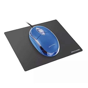Mouse Pad Multilaser Slim AC027 - Preto