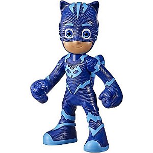 Boneco Menino Gato Pj Masks Mega Catboy Hasbro F3120 Azul