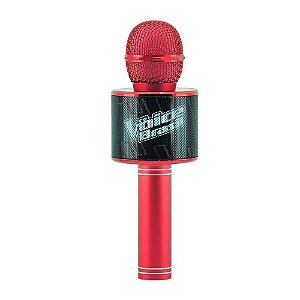 Microfone Karaokê Cks Toys The Voice Brasil WS858 Vermelho