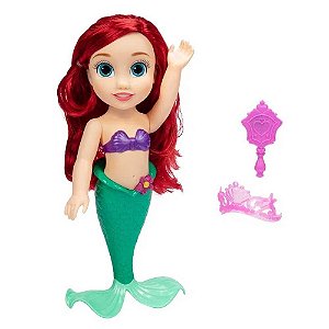 Boneca Ariel Hora Do Banho Com Escova Multikids - BR2021