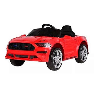 Mini Carro Elétrico Infantil Com Controle Remoto Vermelho BW028VM