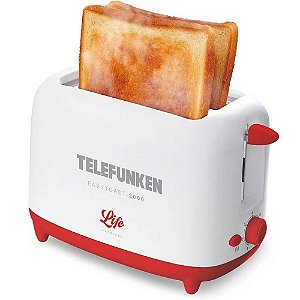 Torradeira Elétrica Telefunken 700W Easytoast 2000 127V