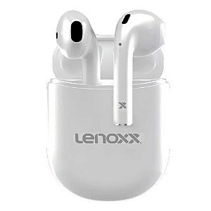 Fone de Ouvido Sem Fio Lenoxx Bluetooth LFW61BT - Branco