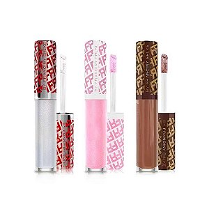 Kit Gloss Labial Fran by Franciny Ehlke 3 Cores #Chillikit