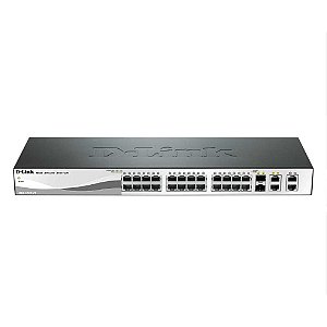 Switch D-Link 28 Portas Fast Ethernet 10/100Mbps DES-1210-28