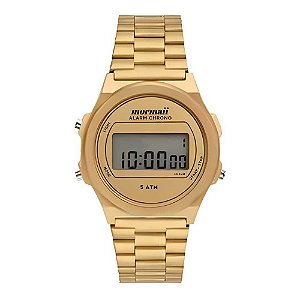 Relógio Feminino Mormaii Digital MO13034/7D - Dourado