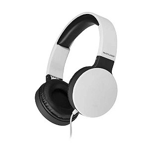 Headphone Dobrável Multilaser P2 PH269 - Branco