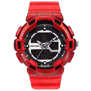 Relógio Masculino Mormaii AnaDigi MO0935/8R - Vermelho
