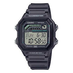 Relógio Masculino Casio Digital WS-1600H-8AVDF Grafite