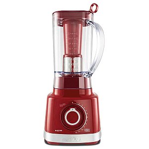 Liquidificador Britânia 3L 1200W BLQ2300 Turbo Vermelho 127V