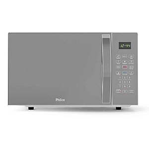 Micro-ondas Philco Limpa Fácil 25L 1100W PMO28S Prata 127V