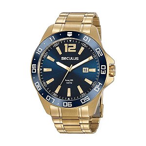 Relógio Masculino Seculus Analógico 20809GPSVDA2 Dourado