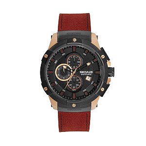 Relógio Masculino Seculus Cronográfo 20923GPSVIC7 Rose