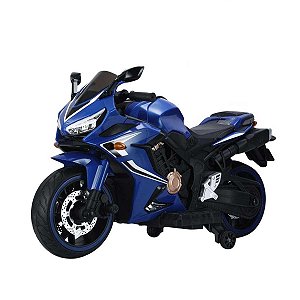 Mini Moto Elétrica Infantil Importway 12V BW301AZ Azul