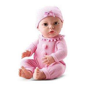 Boneca New Born Faz Xixi Divertoys Com Acessórios Ref.8211