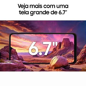 Smartphone Samsung Galaxy A06 4G 128GB 4GB RAM - Verde Claro