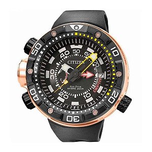 Relógio Masculino Citizen Aqualand Eco-Drive TZ30740P Rose