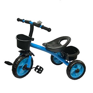 Triciclo Infantil Importway BW308AZ Preto e Azul