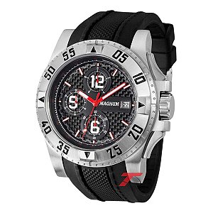 Relógio Masculino Magnum Cronógrafo MA34361T - Prata