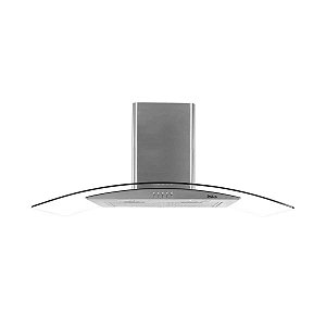 Coifa de Parede Philco Glass 90cm Curva PCO90G Inox 220V