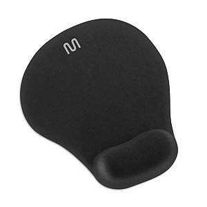 Mouse Pad Ergonômico Multilaser Com Apoio em Gel AC021 Preto