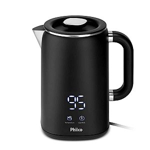 Chaleira Elétrica Digital Philco 1,8L PCH18B Preto 127V